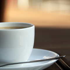 La felicità e la tazzina di caffè